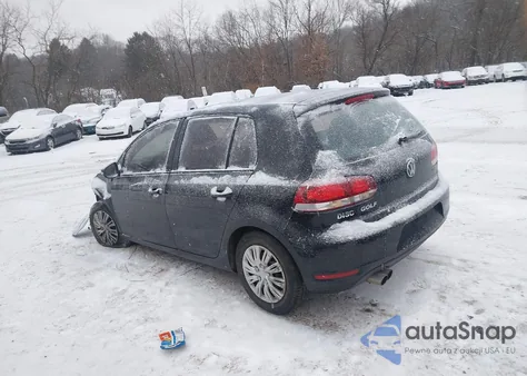 2012 Volkswagen Golf 2.5L 4-Door from USA, damaged, VIN WVWDA7AJ3CW004866